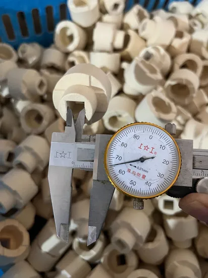 Steatite or Alumina Ceramic Tube Insert for Thermal Insulation